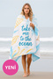 Adult Unisex 70X140Cm Summer Patterned Beach Towel - Bath Towel - Sea Towel
