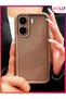 Sand Pink Edges Thick Pan Silicone Case for Poco C65 - 2