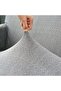 Texture Pattern Stretch Sofa Cover- Complimentary Pillow Cover - 5