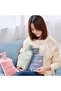 Hot Water Bottle with Soft Hand Pocket Cover Soft Plush Hand Waist Warmer Cover 1.8L Large Capacity - 3