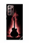 Protective Case Cover For Samsung Galaxy Note 20 Ultra Guitar Reflecation In Dark