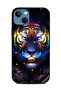 غطاء حماية لهاتف Apple iPhone 13 - أسد مضيء