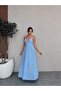 Scalloped Dress with Back Tie