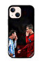 غطاء حماية لهاتف Apple iPhone 13 Mini رونالدو وميسي في إطار واحد