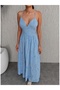 Scalloped Dress with Back Tie - 3