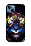 غطاء حماية لهاتف Apple iPhone 13 - أسد مضيء