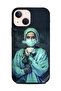 غطاء حماية لهاتف Apple iPhone 13 Mini ممرضة تحمل زهرة
