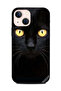 غطاء حماية لهاتف Apple iPhone 13 Mini - عيون ذهبية