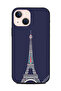 غطاء حماية لهاتف Apple iPhone 13 Mini بتصميم برج إيفل