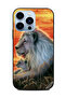 غطاء حماية لهاتف Apple iPhone 13 Pro الأسد وابنه