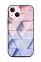 غطاء حماية لهاتف Apple iPhone 13 Mini بنمط أشكال مثلثة