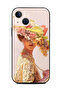 غطاء حماية لهاتف Apple iPhone 13 Mini بتصميم سيدة بريطانية كلاسيكية