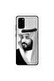 غطاء حماية سامسونج جالكسي S20 بلس صورة محمد بن سلمان بالأبيض والأسود