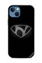 غطاء حماية لهاتف Apple iPhone 13 أبجدي أبيض وأسود N