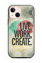 غطاء حماية لهاتف Apple iPhone 13 Mini Live Work Create