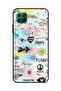 Protective Case Cover For Huawei Nova 7i / P40 Lite Doodle Meow Enjoy