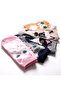 5” Pair of Cat Character Cotton Booties Socks Set - 3