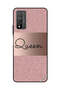 غطاء حماية لهاتف Honor 10X Lite - Queen Glitters Bg