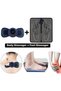 2 IN 1 SET (Foot Massager + BODY Massager) Circulation Foot Massager Mini EMS Muscle Stimulato - 2
