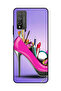 Protective Case Cover For Honor 10X Lite Shoe With Makeup