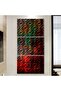 ثلاث لوحات خشبية ام دي اف مقاس 120x60 سم