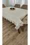 Gardenia Linen Carefree French Guipure Tablecloths-100X300...160X500 - 4