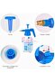 AKC 2.5L Pressure Garden Sprayer – Portable Plastic Hand Pump Water Mist Sprayer with Adjustable N - 6
