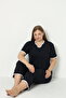 SUMMER PLUS SIZE PAJAMA SET - 5