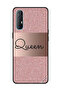 غطاء حماية لهاتف OPPO Reno 3 Pro Queen Glitters Bg
