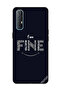 غطاء حماية لهاتف OPPO Reno 3 Pro أنا بخير مرفوض