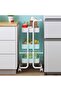 4 Tier Movable Organizer Kitchen Home Storage Rolling Drawer Cart Trolley Storage Rack Cart - 6