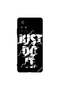 غطاء حماية لهاتف Poco M4 Pro - Just Do It - أبيض وأسود