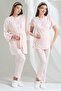 Powder Lace Special Design 100% Cotton Summer Maternity Maternity Dressing Gown Pajama Set Set