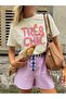 تي شيرت كبير الحجم للجنسين من Tres Chic