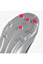 F50 Messi League Firm-Multi Ground Children's White Turf Soccer Shoes - 8