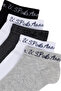 Women's Gray Melange Socks 50304396-Vr086 - 2