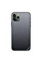 غطاء حماية لجهاز iPhone 11 Pro Max بنمط متدرج رمادي داكن