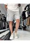 Elastic Gabardine Men's Shorts with Cargo Pockets