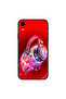 غطاء حماية لهاتف iPhone XR بتصميم سماعة رأس ورمي كرات