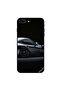 غطاء حماية لجهاز iPhone 7 Plus باللون الأسود والرمادي وسيارة