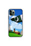 غطاء حماية لجهاز iPhone 11 Pro Max باللون الأخضر الباكستاني
