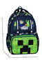 Primary School Orthopedic Waterproof 3 Compartment Primary School Boy's Backpack with Water Bottle - 8