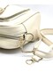 Women's Two-Sleeved Zipper Two-Eye Lined Cross, Hand, Arm and Shoulder Bag - 2