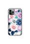 غطاء حماية لهاتف iPhone 11 Pro Max بطبعة زهور متعددة الألوان