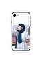 غطاء حماية لجهاز iPhone 7 يحمل زهرة في يده بينما يخفي عينيها