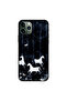 غطاء حماية لجهاز iPhone 11 Pro Max بتصميم وحيد القرن في الليل