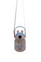 Gift, Imported Luxury Eared White - Yellow Flask/Water Bottle 1100 ml (446) - 3