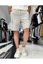 Elastic Gabardine Men's Shorts with Cargo Pockets - 3