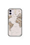 غطاء حماية لجهاز iPhone 11 بتصميم خريطة العالم