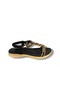 Voyager B320 Women's Stone Patterned Genuine Suede Leather Orthopedic Sole Comfortable and Stylish Sandals - 2